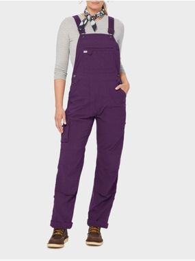 Duluth Trading Co Purple Women's Work Overalls